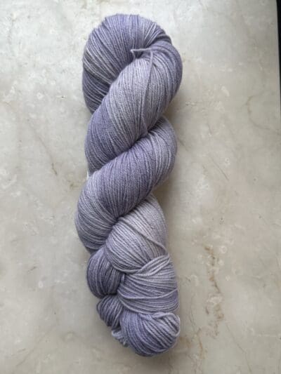 Variegated Lavender 100% Merino non-SW Sock