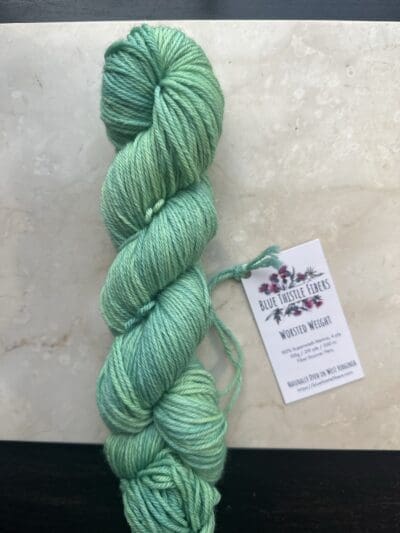 Variegated Forest Green Worsted - Image 2