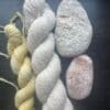 Cream  100% Suri Alpaca Fingering