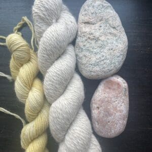 Cream  100% Suri Alpaca Fingering
