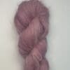 Variegated Dark Hibiscus Baby Suri Alpalca / Mulberry Silk