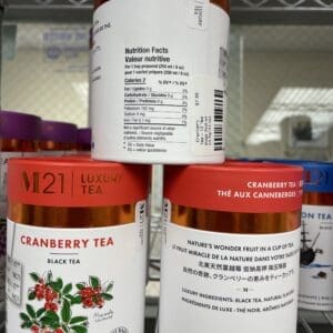 Cranberry Tea - 12 Tea Bags (Net wt 24.4g/.93 oz)