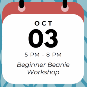 Oct 3 - Beginning Machine Knitting - Beanie
