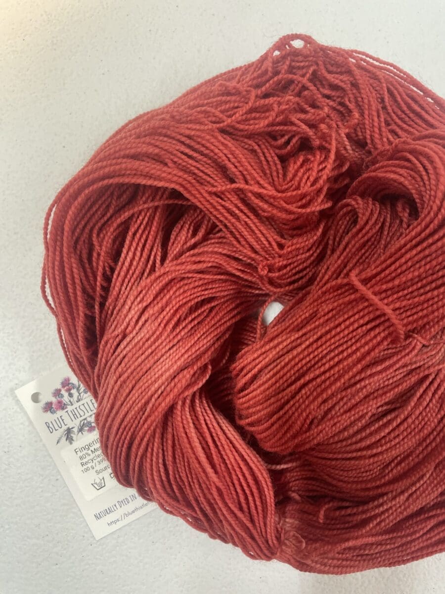 dc53553f-be1f-49d7-ab1b-661a4d0f6f47-48906-000006653765c497_file Red Fingering Weight Naturally Dyed Yarn