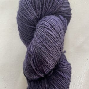 Violet Sock Weight Naturally Dyed Yarn