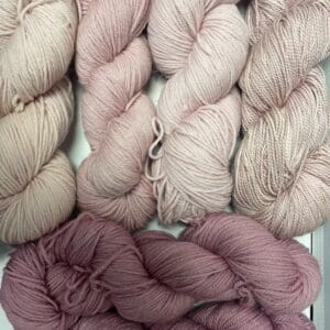 Blush Sock Naturally Dyed Yarn