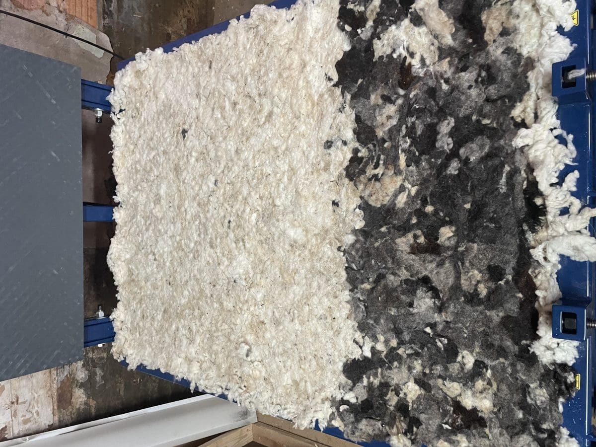 Blue Thistle Fibers Felted Fabrics